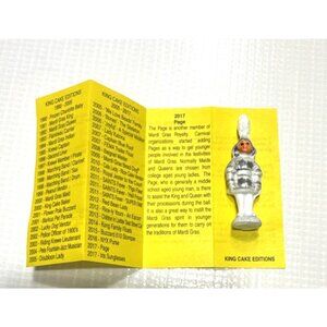 NEW Haydel's Bakery King Cake Doll 2017 Page Mardi Gras New Orleans